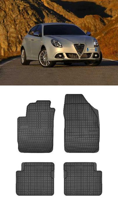 Гумени стелки Frogum съвместими с Alfa Romeo  Fiat  Lancia