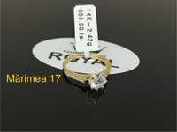 Bijuteria Royal CB : Inel dama aur 14k 2,42gr m17