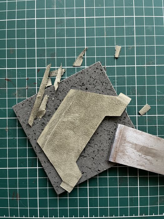 Cardholder din piele italiana full grain tabacita vegetal - 100%manual