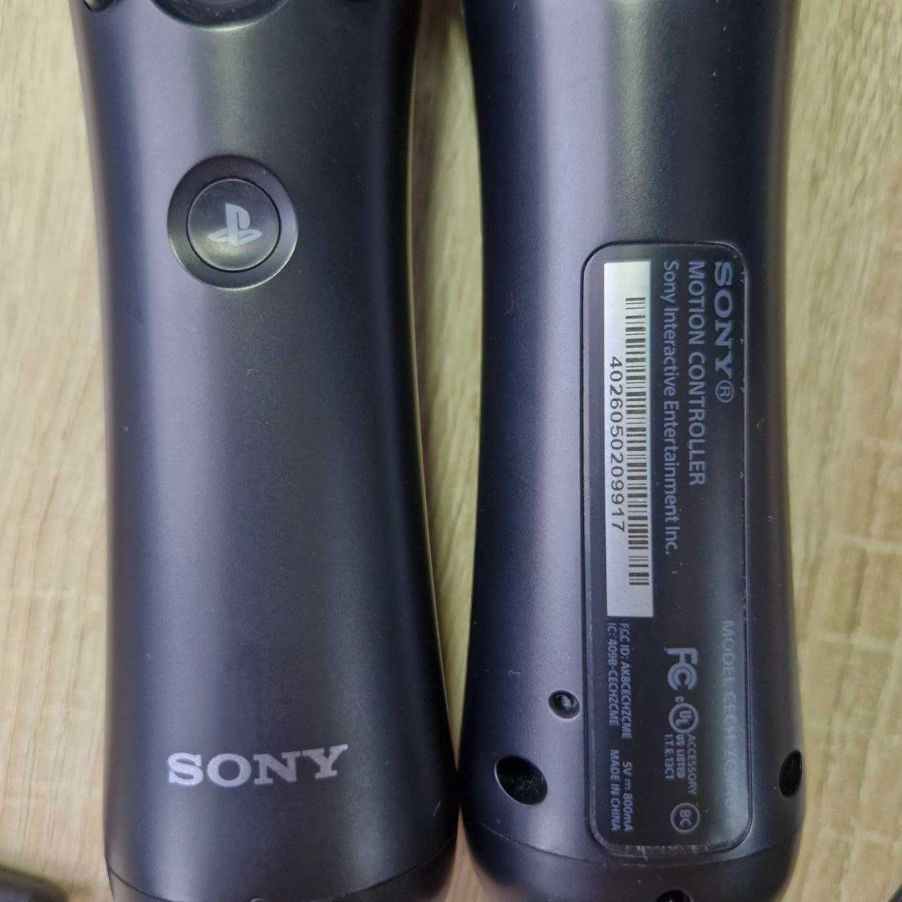 PS4 Camera V2 + 2×Move controller – набор для VR, отличное состояние