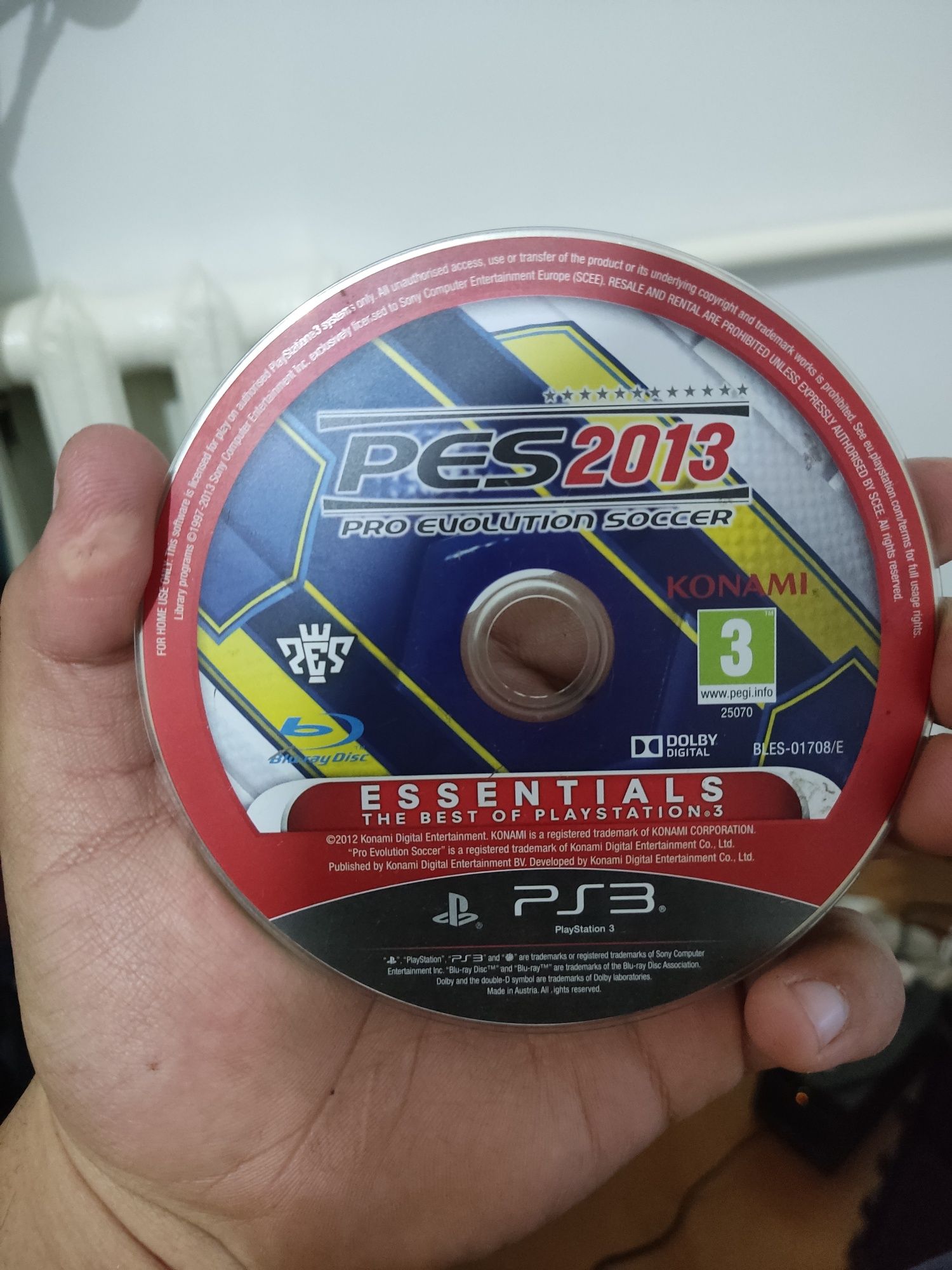 Pes 13 Disk PS3 Orginal qirilmagan