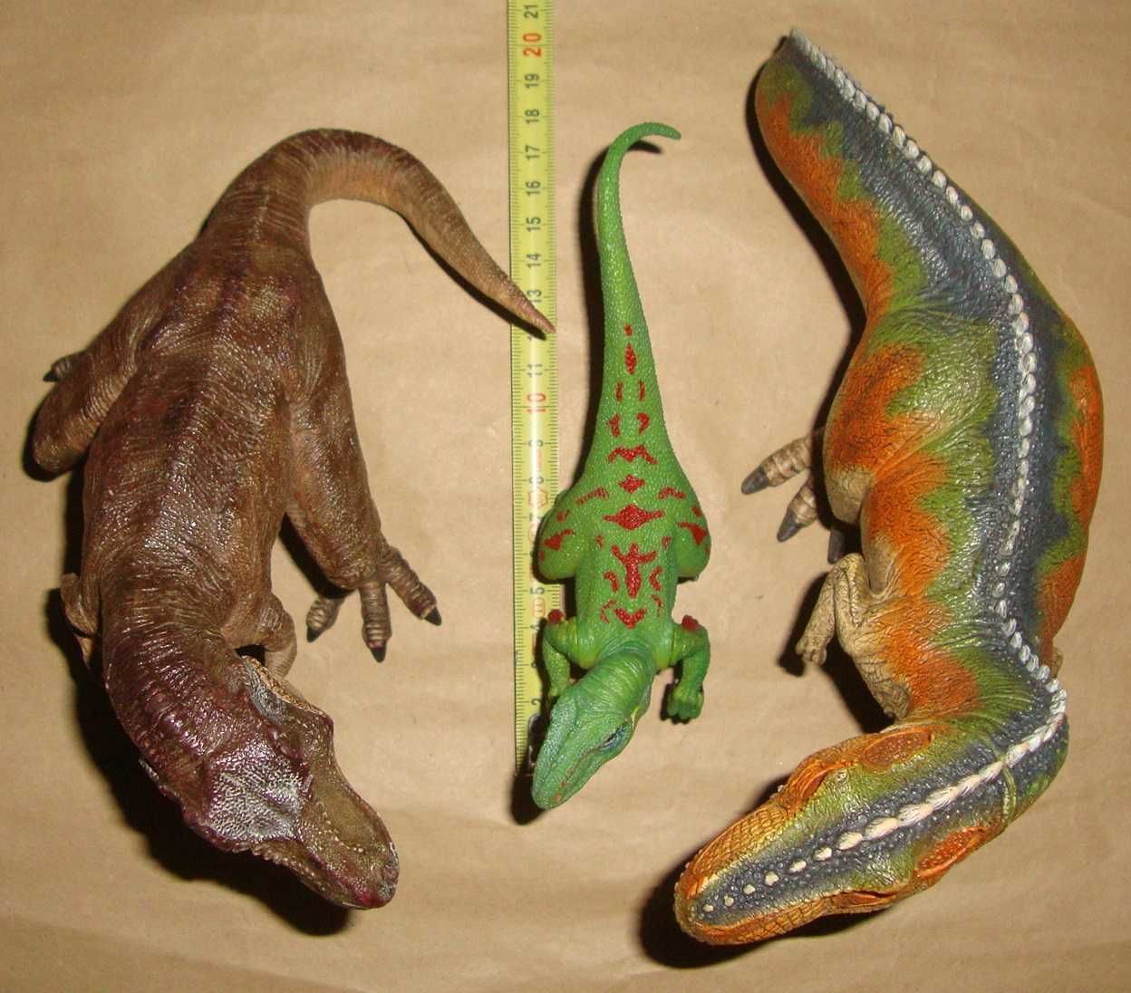 Dinozaur Papo Schleich Gigantosaurus Velocirapitor T-Rex Aligator