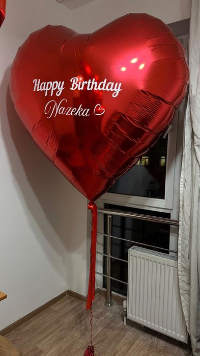 ГИГАНТ шарик и сердечко 8 шарик , в отличном состоянии