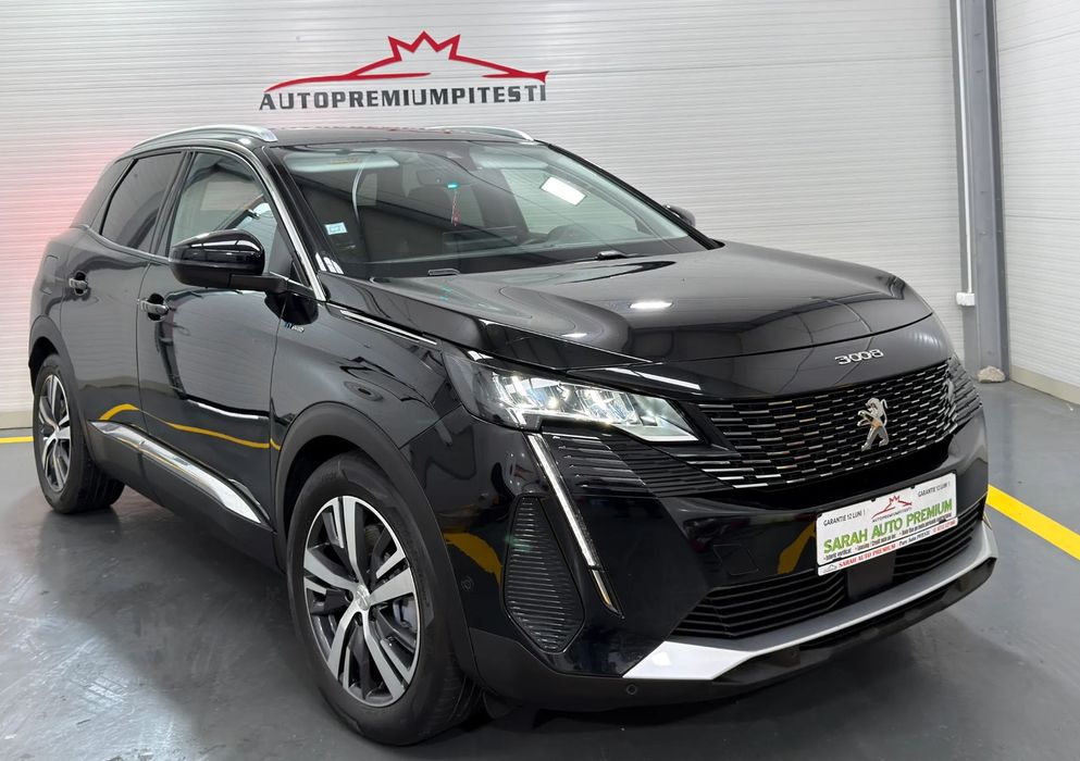 Peugeot 3008 1.6/PlugInHibrid/GTLINE/FaruriLED/Garantie24luni/LivrareAcasa