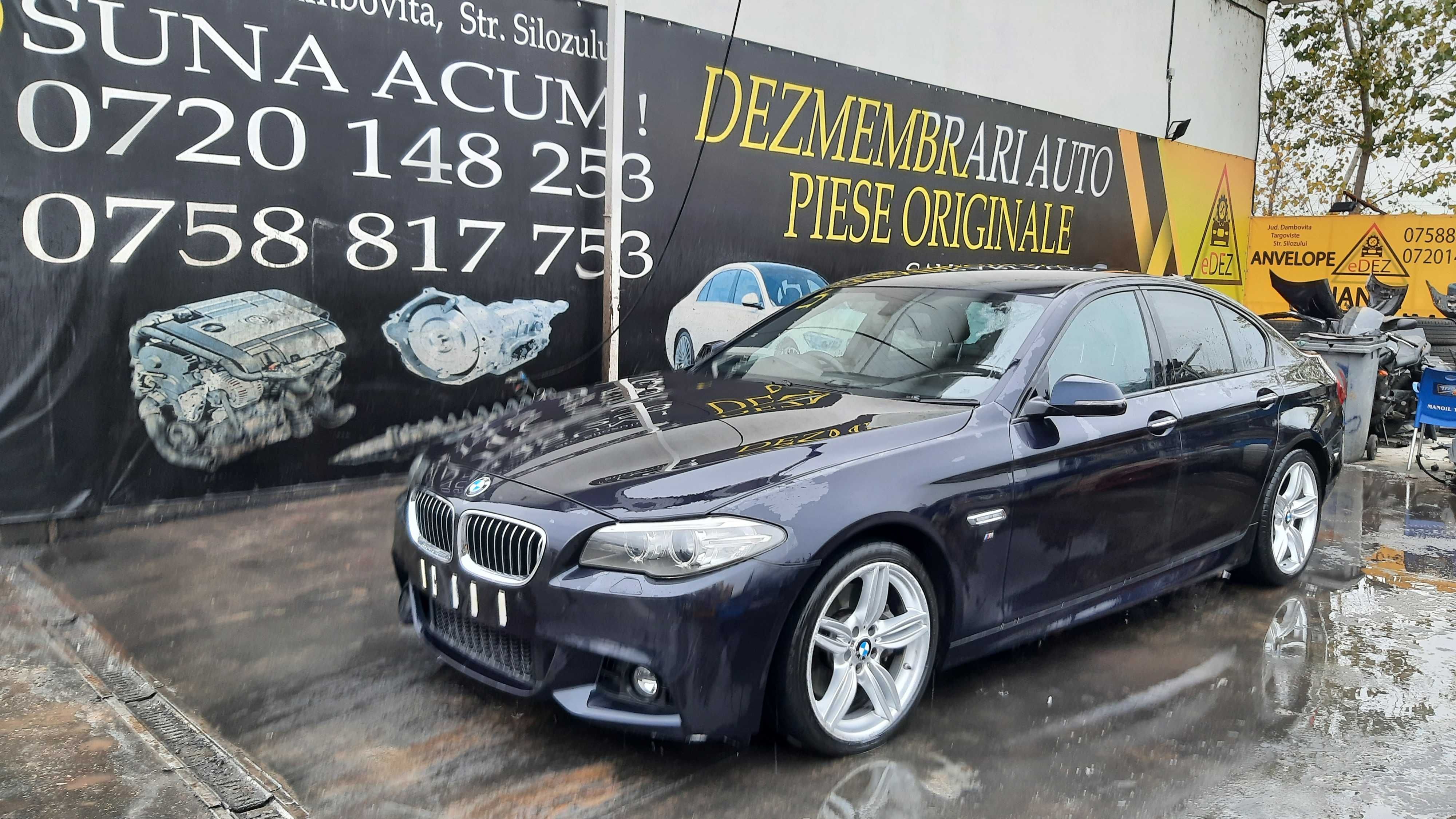 Dezmembrez BMW seria 5 f10 facelift m-pack 530 D n57d30a 258 cp/volan