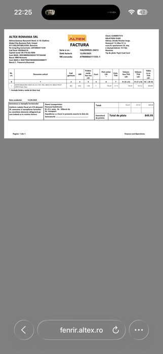 Vând Monitor gaming Lenovo Legion RF25f-30