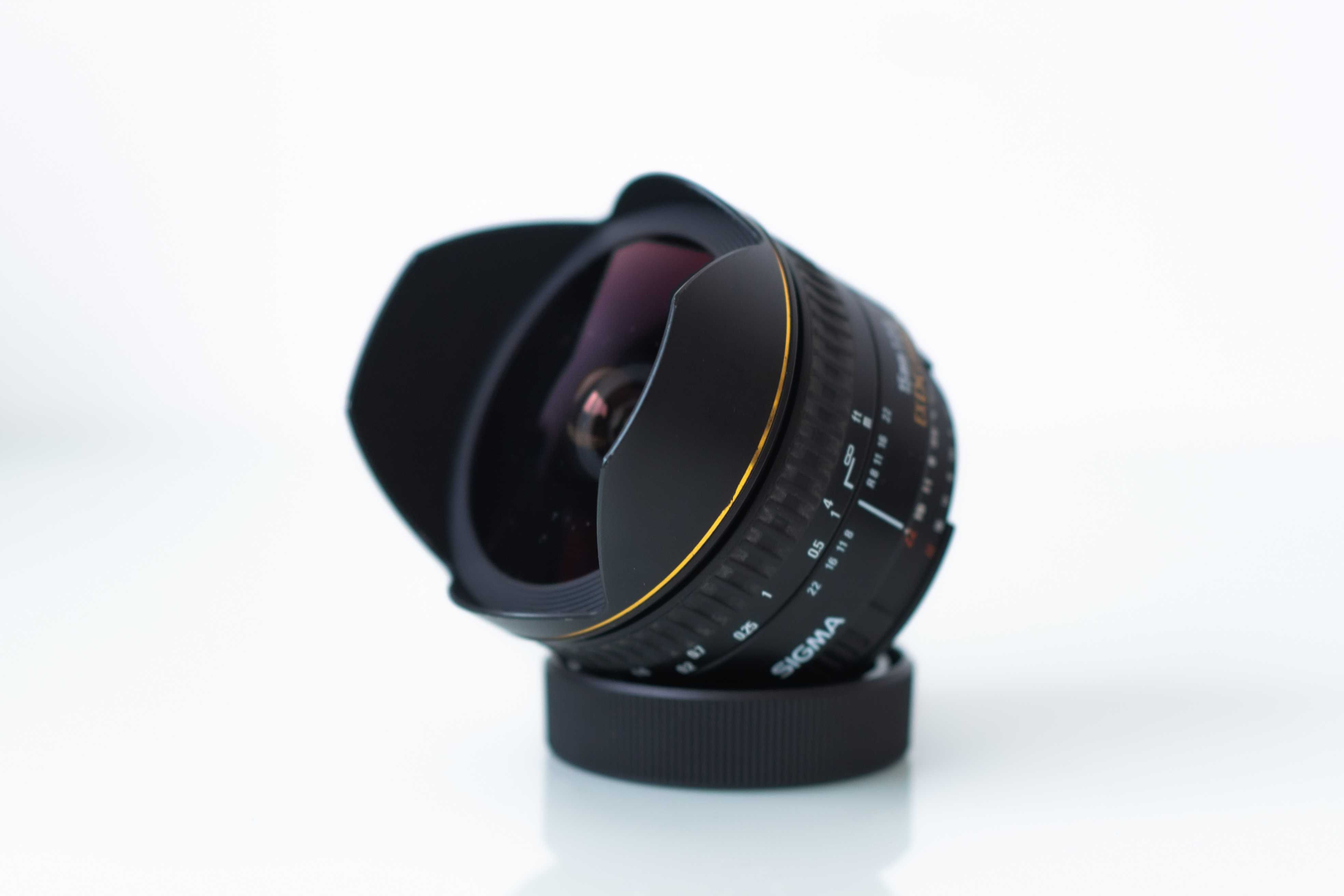 De colectie! Obiectiv pt. Nikon SIGMA 15mm f2.8 EX Fisheye FullFrame