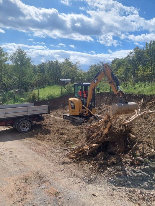 Închiriez excavator -miniexcavator -buldoexcavator -picon!