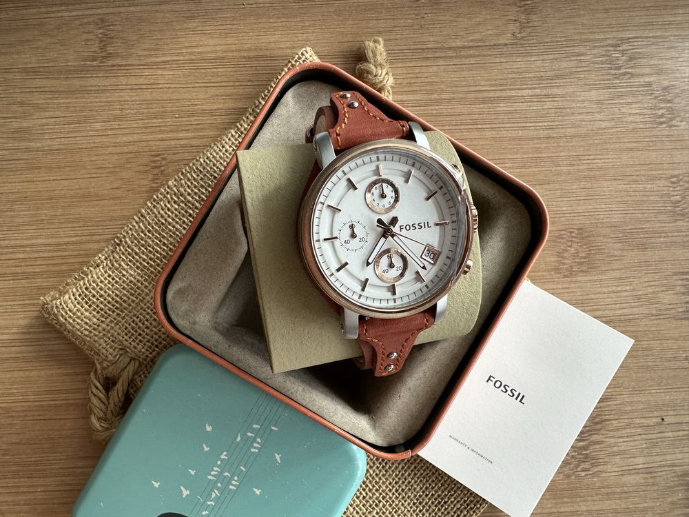 Ceas Fossil Boyfriend nou de dama pachet complet