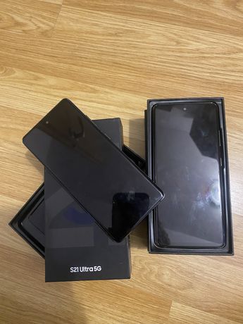 Samsung Galaxy S21 Ultra 5G 258GB Phantom Black - NOU/Fullbox