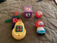 Музикални играчки всичко 10 лв Fisher price. образователни  играчки
