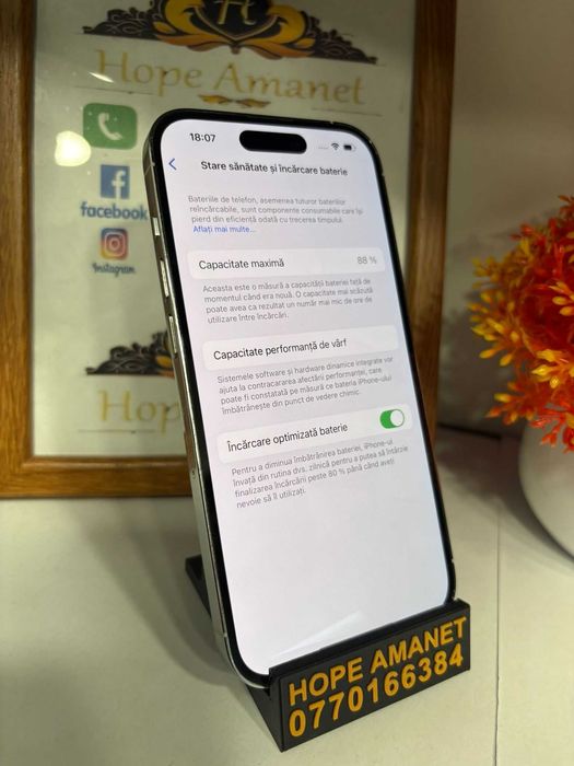 HOPE AMANET P2-Iphone 14 pro 512 GB/ 88% BAT