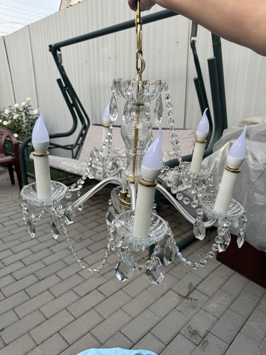 Чешская  люстра