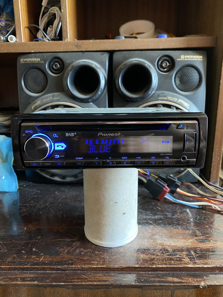 Pioneer DEH-X7800DAB - ВИСОК КЛАС 4V- BLUETOOTH USB CD плеър сд радио