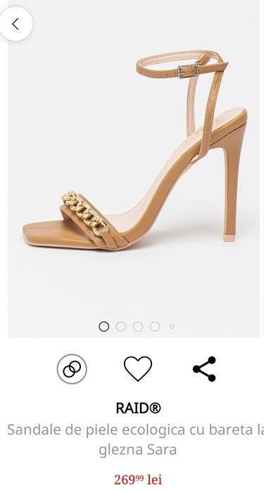 Sandale Raid noi, marimea 38