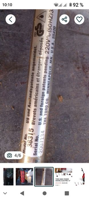 Vând freză pt zăpadă