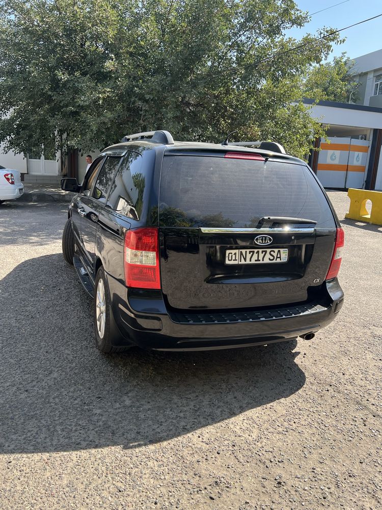 Kia carnival benzin gaz