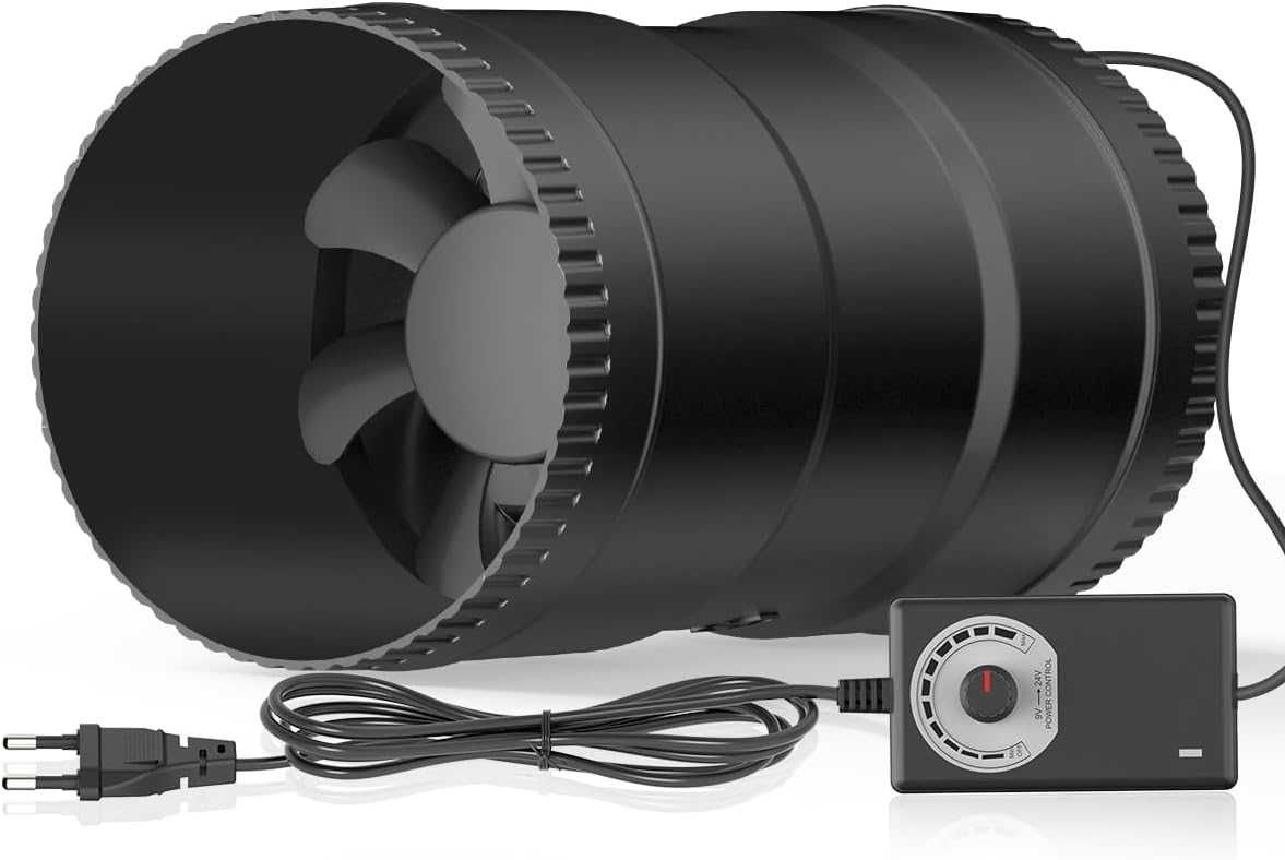 Ventilator Inline Hon&Guan 150mm (Controler Viteza) REDUS de la 400RON