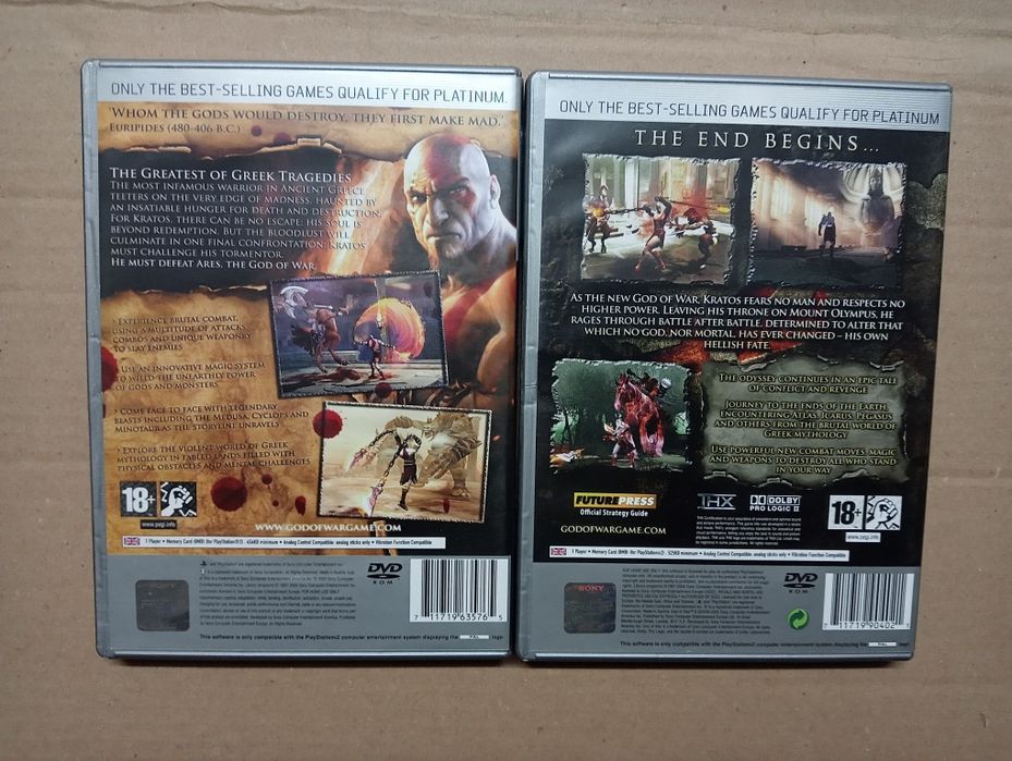 Vand god of war 1 &2