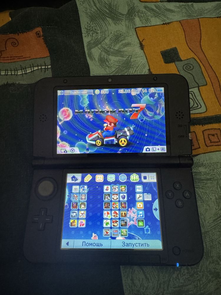 Old Nintendo 3ds xl 32 gb зашит