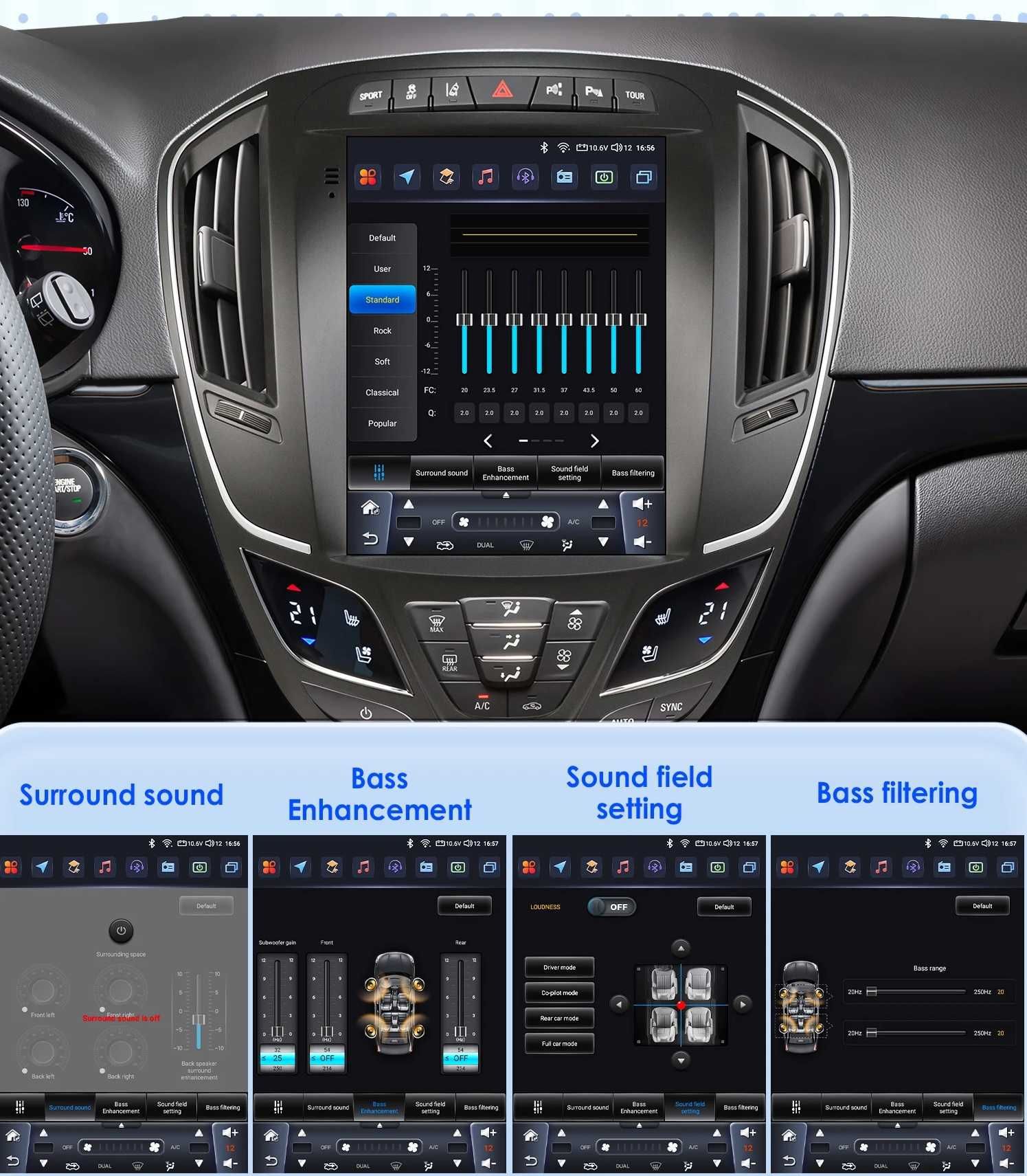 Мултимедия за Opel Insignia навигация вертикална Android вертикална