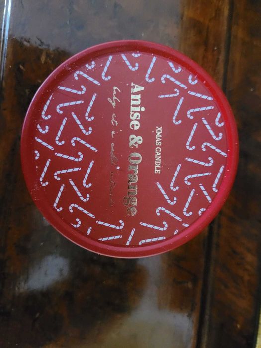 lumanare cu anason si portocala