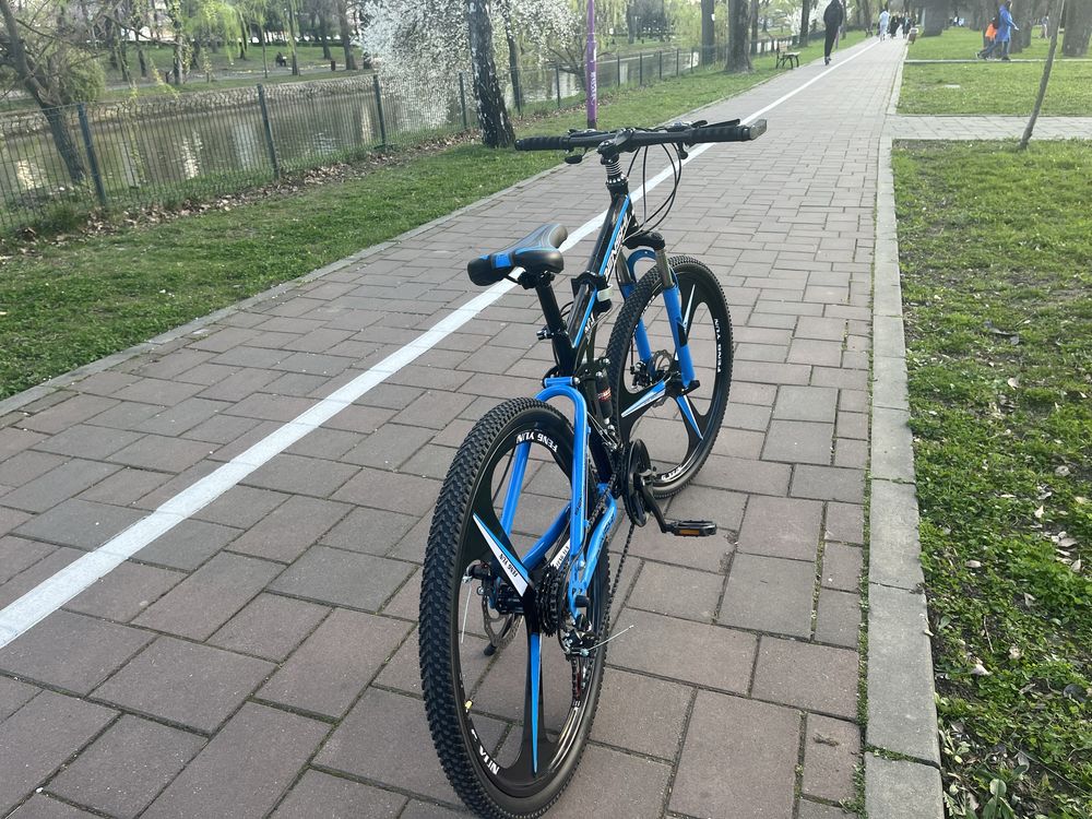 Bicicleta pliabila benshi blue