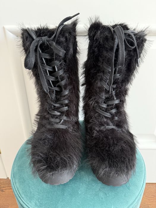 Cizme din blana imblanite - size 36 - noi