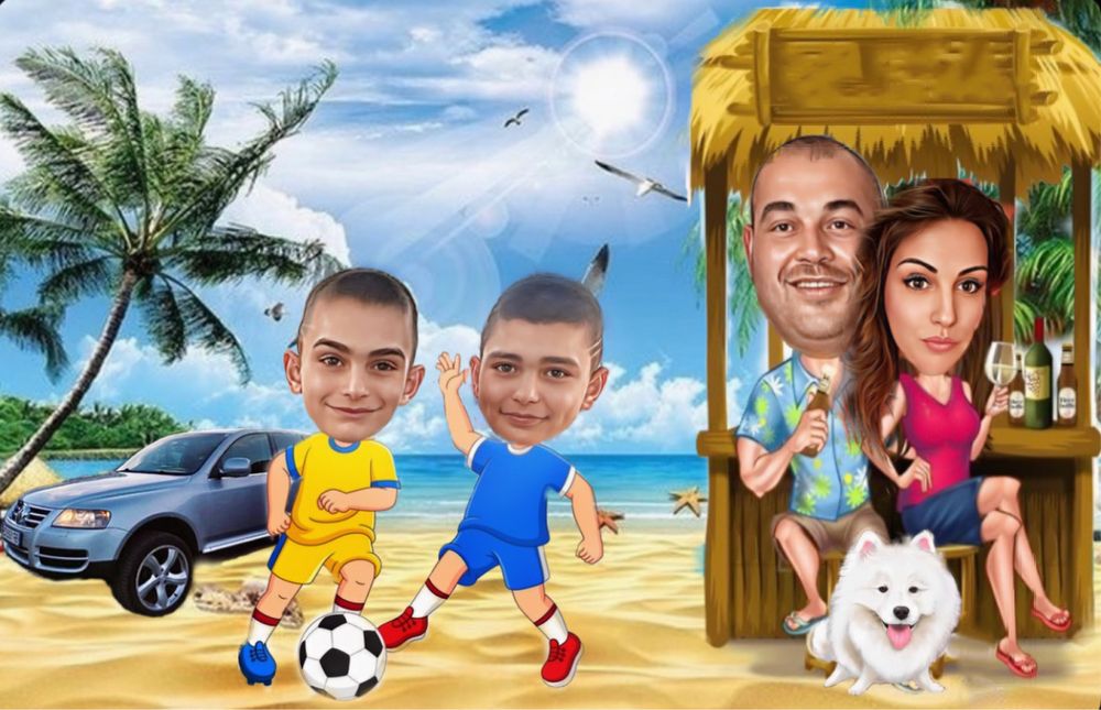 Карикатура А3