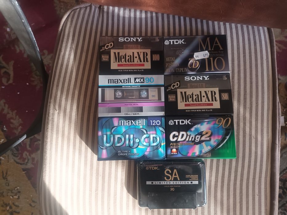 Casete audio sigilate lot 2