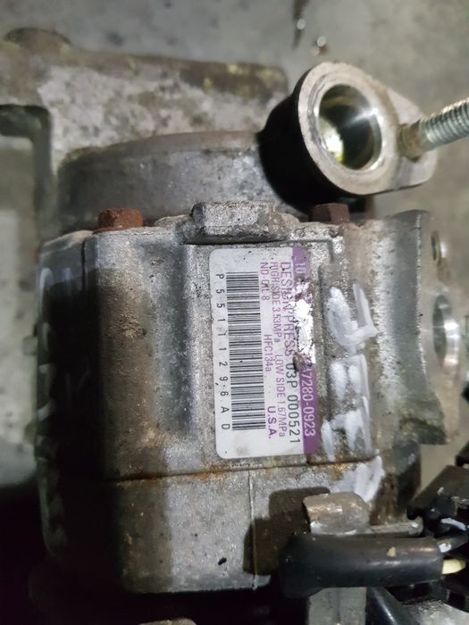 Compresor ac clima  2.2 crdi jeep compass 2012 pe original