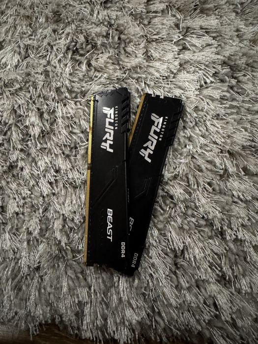x2 Memorie Kingston FURY Beast 16GB DDR4 3200MHz CL16