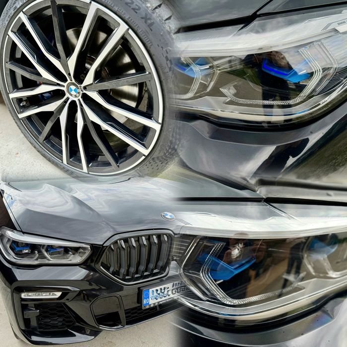 BMW X6 M50d, Bower&Wilkins, Iconic Glow, Sky Lounge, Incalzire, Racire