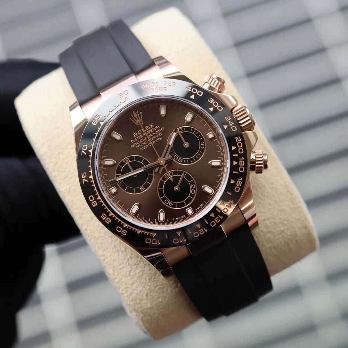 Rolex Daytona Rose Gold Chocolate