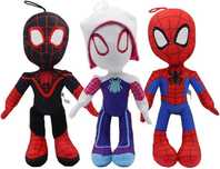 3 Броя Комплект плюшени играчки Спайдърмен Spiderman, 35cm