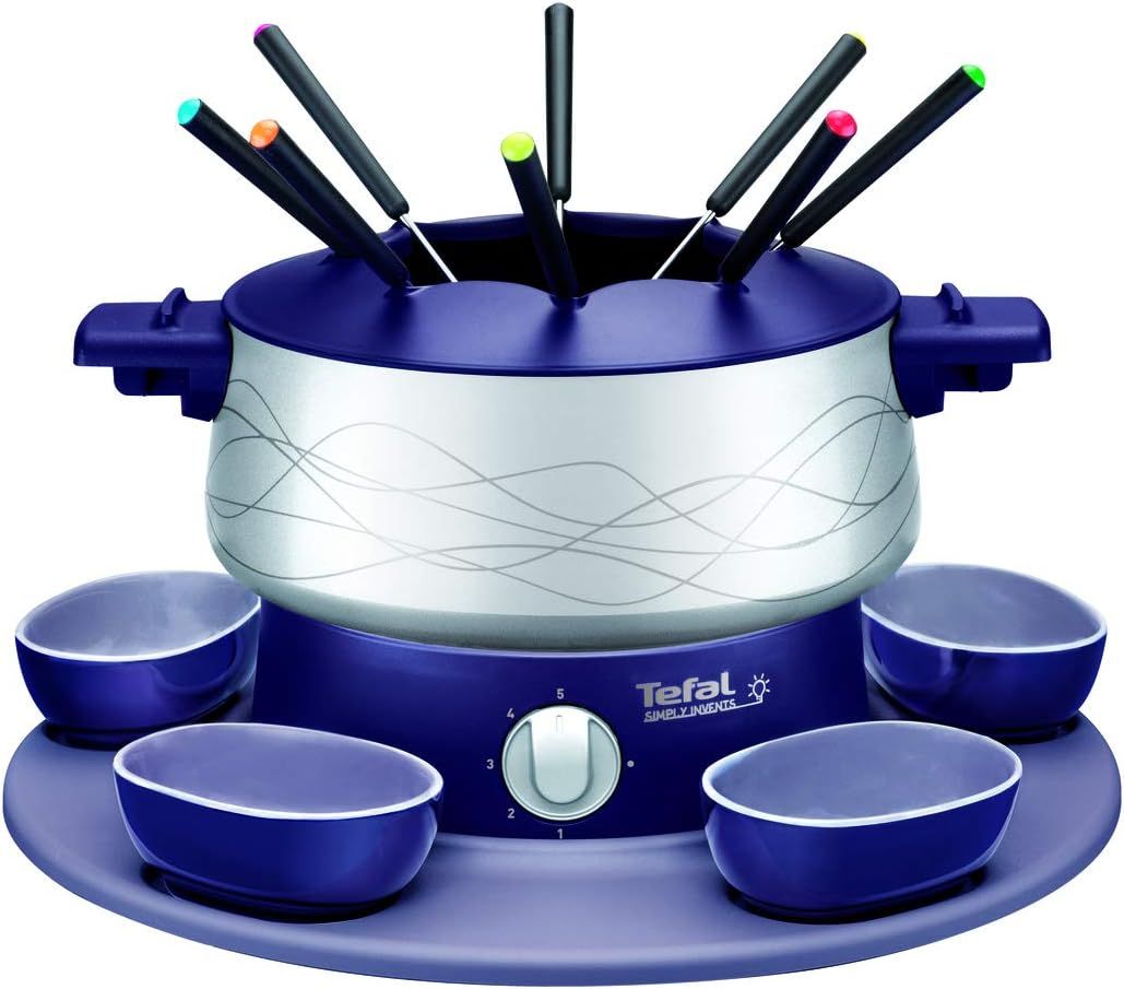 Aparat fondue Tefal 800W 8 persoane cu ramechine rotative | 768640