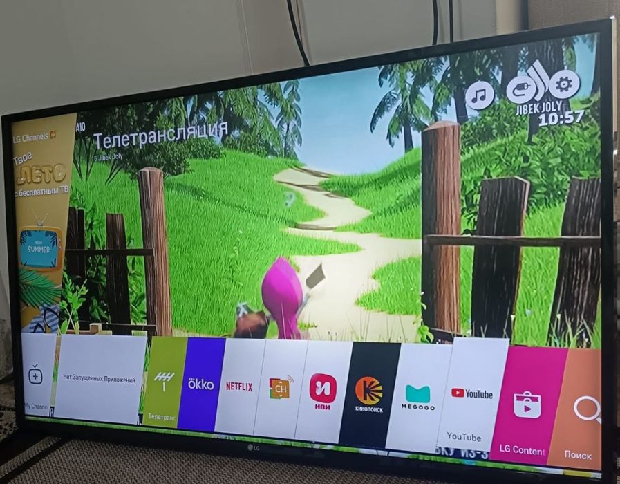Смарт телевизор LG 125 см smart tv WiFi YouTube
