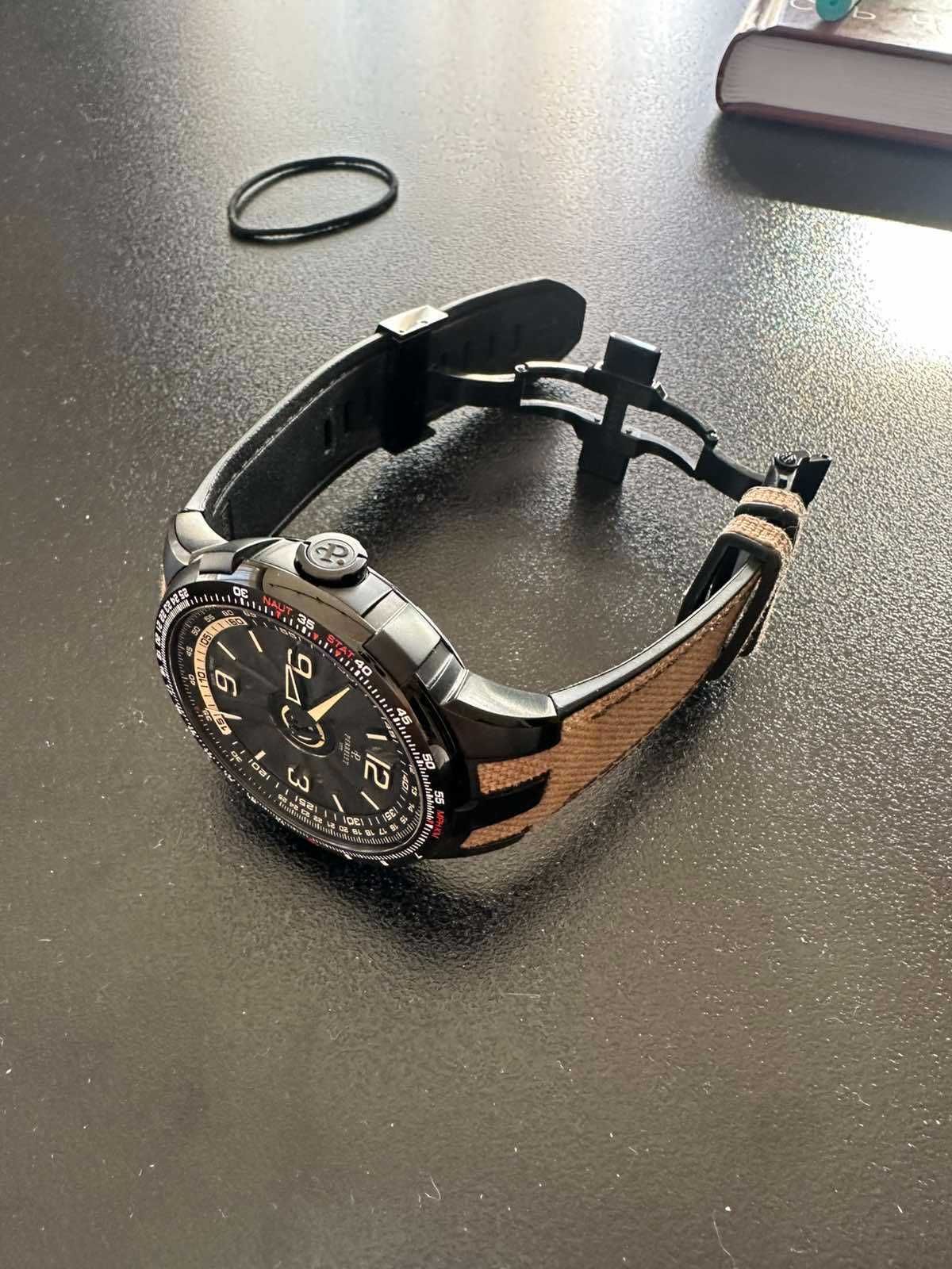 Часовник Perrelet Turbine GMT Worldmap