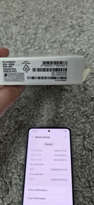 Vând Samsung A53 5G