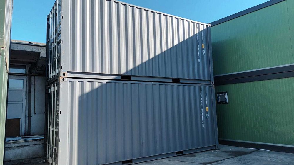 Container Maritim 6m NOU–Oferta Specială, Preț Imbatabil! Gri Antracit