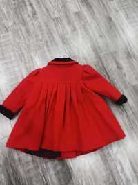Детско червено палто