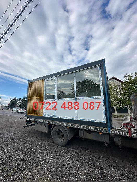 Container modular birou, locuinta, spatiu comercial  7 x 3m
