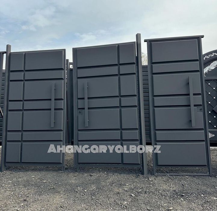 Ворота Хайтек На Заказ Распашные Ворота Забор Навес Забор Қақпа Алматы