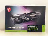 Placa video MSI RTX 4070 GAMING X SLIM 12GB GDDR6X 192-bit DLSS 3.0