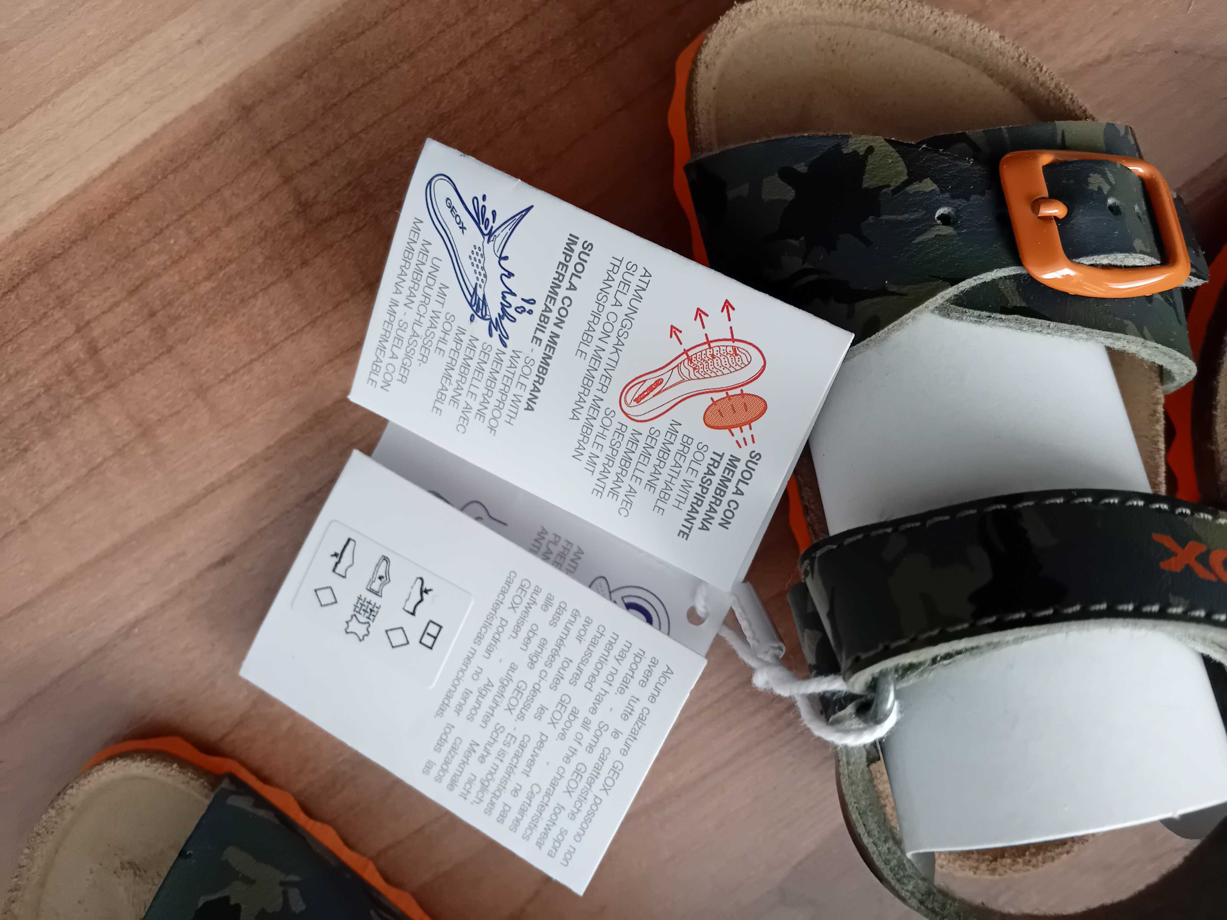 Geox N20,21 сандали нови