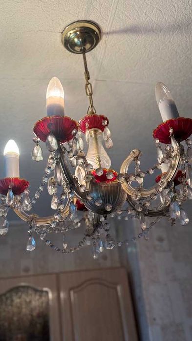 Люстры из хрусталя