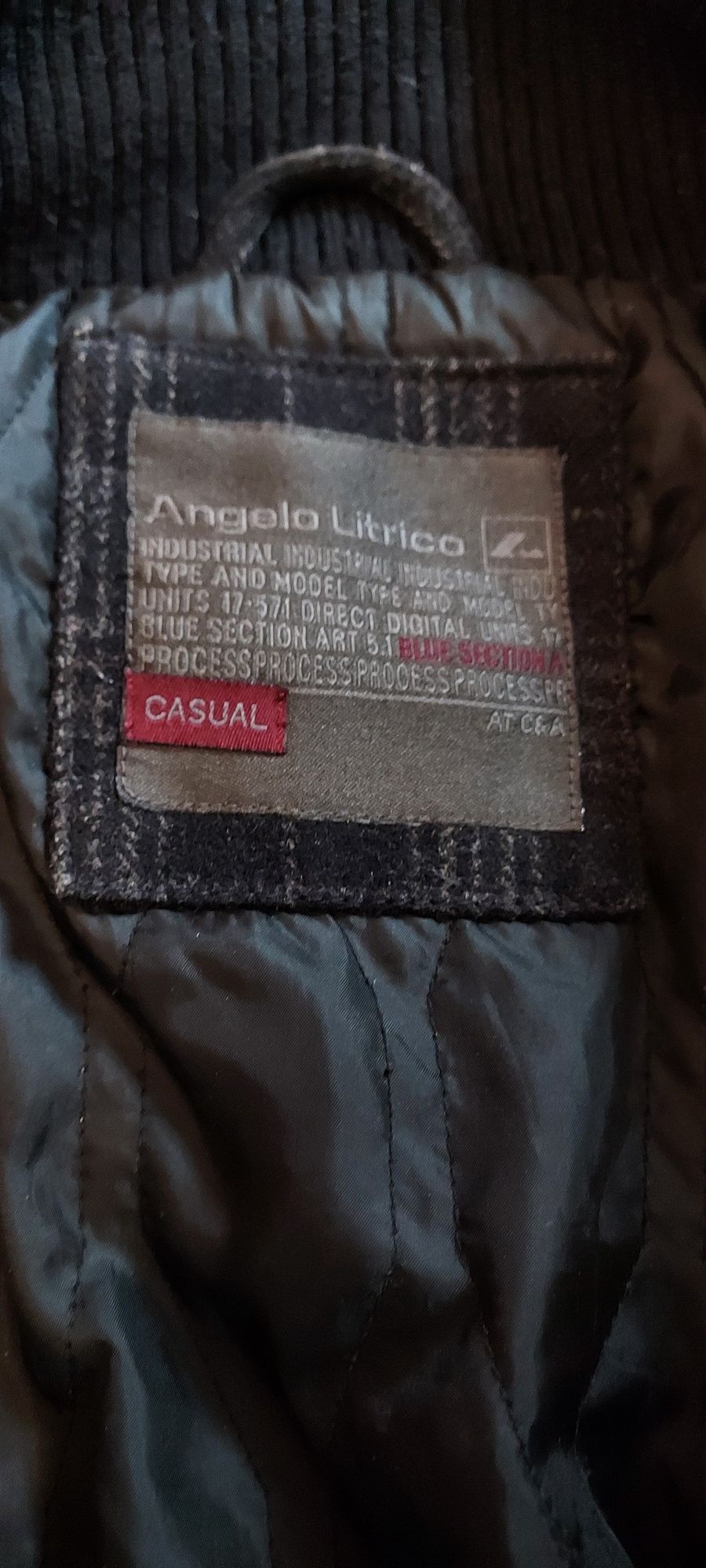 Вълнено мъжко яке Angelo Litrico L
