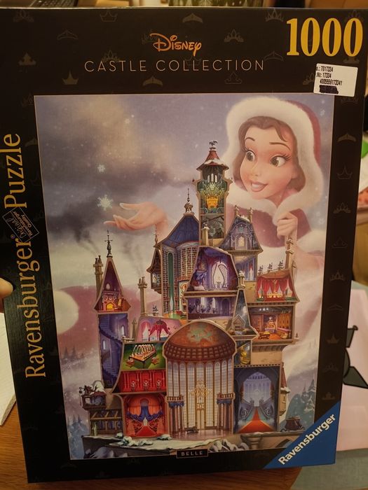 Нов пъзел 1000 части с подарък две книги Замръзналото Кралство