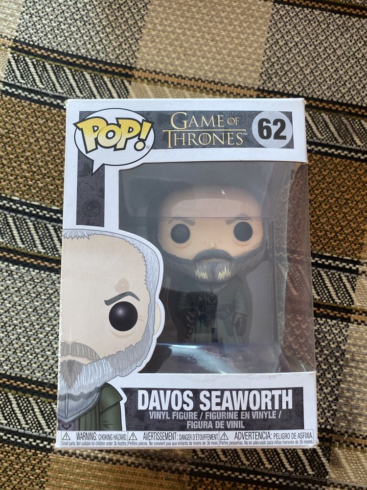 Figurina Funko Pop Davos Seaworth Game of Thrones