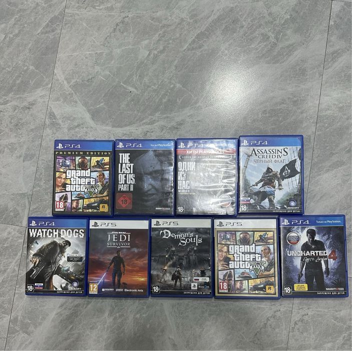Игры на ps 5 хорошем состояние